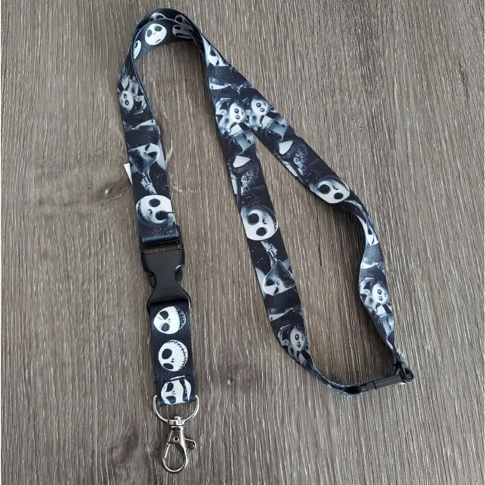 Disney The Nightmare Before Christmas Jack Head Lanyard